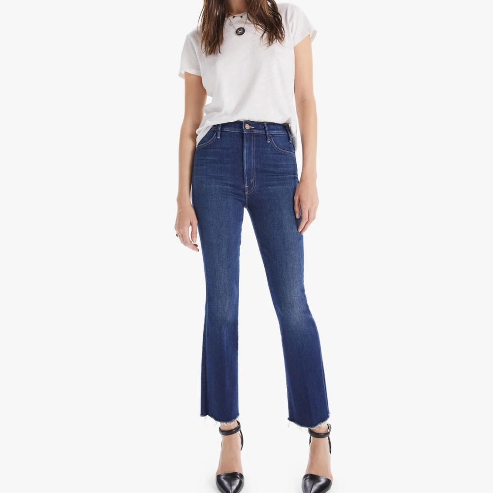 Mother Denim The Hustler Ankle Fray
